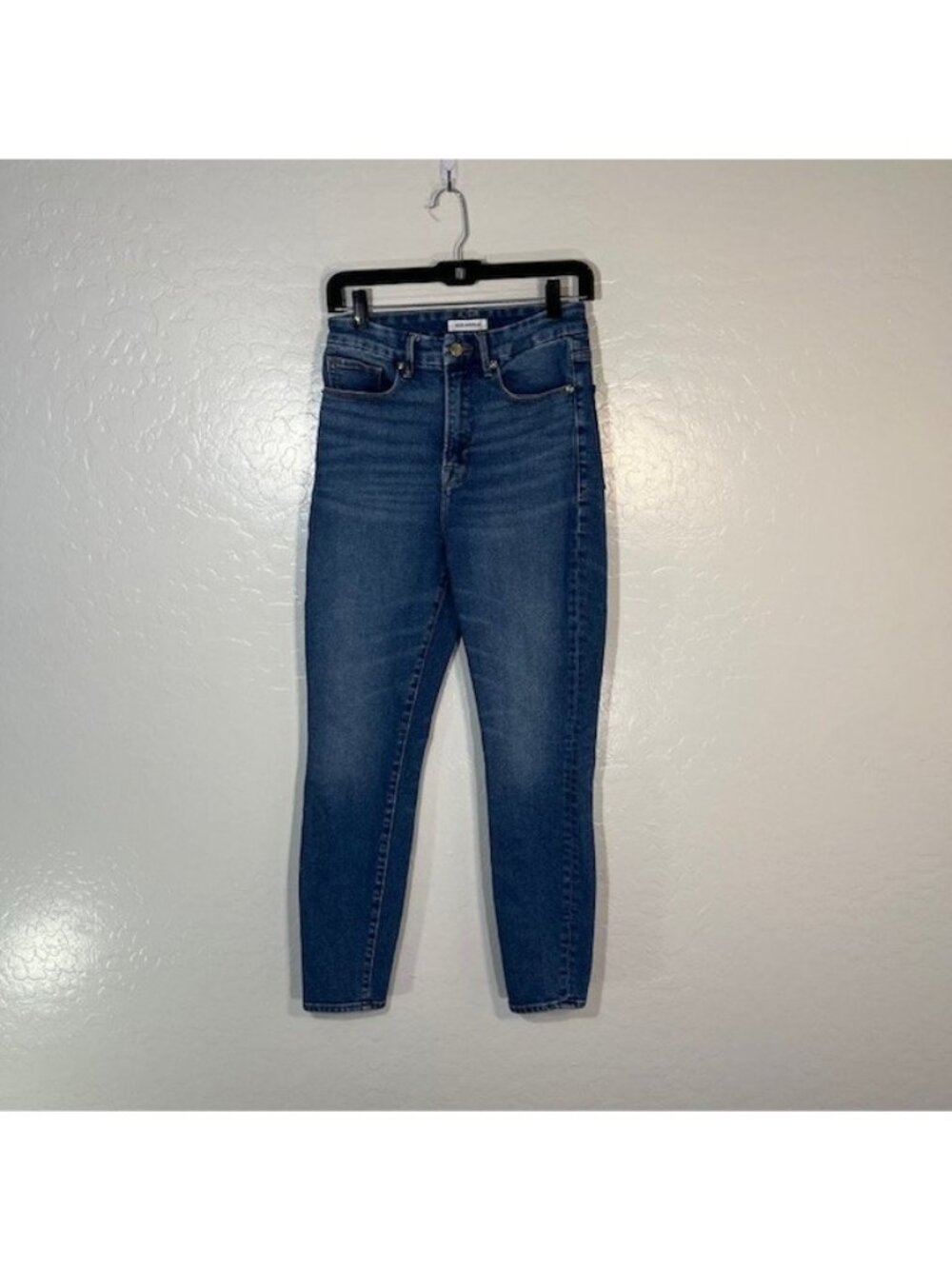 Good American Jeans Womens 4 27 Good Curve Stretch Denim Medium Wash